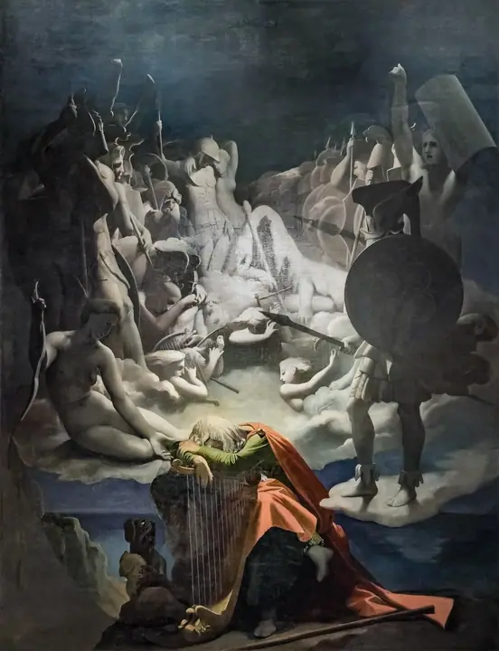 El sueño de Ossian, Jean-Auguste-Dominique Ingres