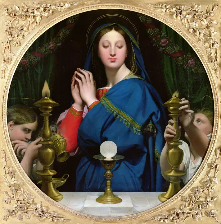 La Virgen de la Hostia, Jean-Auguste-Dominique Ingres