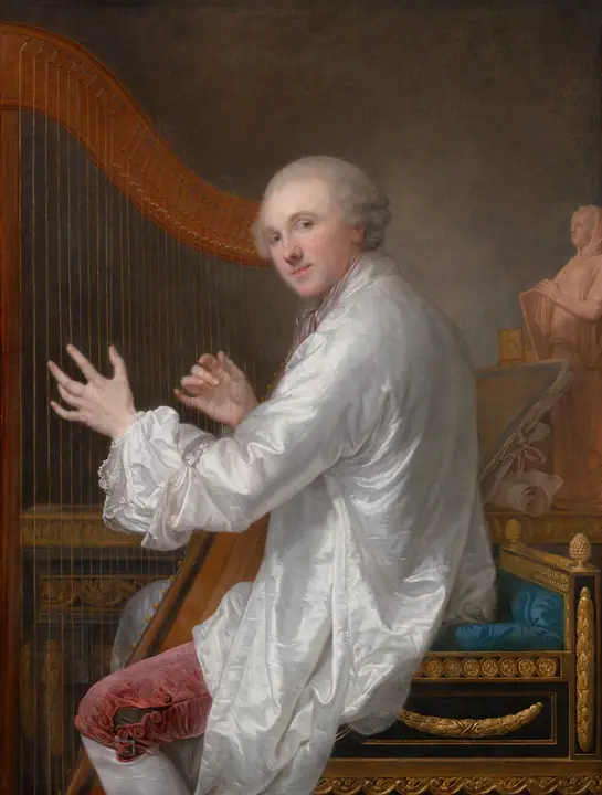 Ange Laurent de La Live de Jully, Jean-Baptiste Greuze