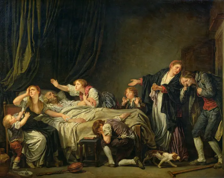 El hijo castigado, Jean-Baptiste Greuze