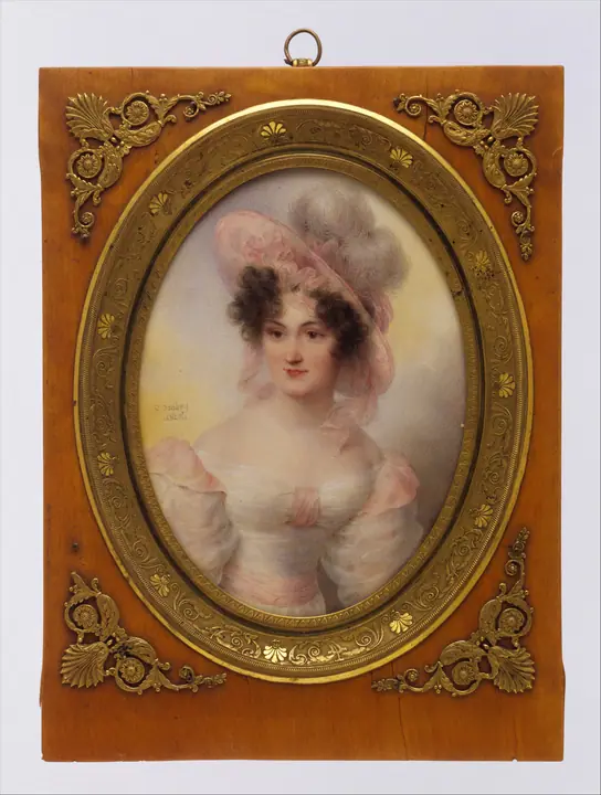 Señora Rufus Prime (Augusta Temple Palmer, 1807–1840), Jean-Baptiste Isabey