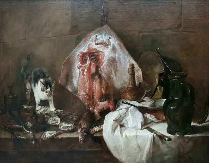 La raya, Jean-Baptiste-Siméon Chardin