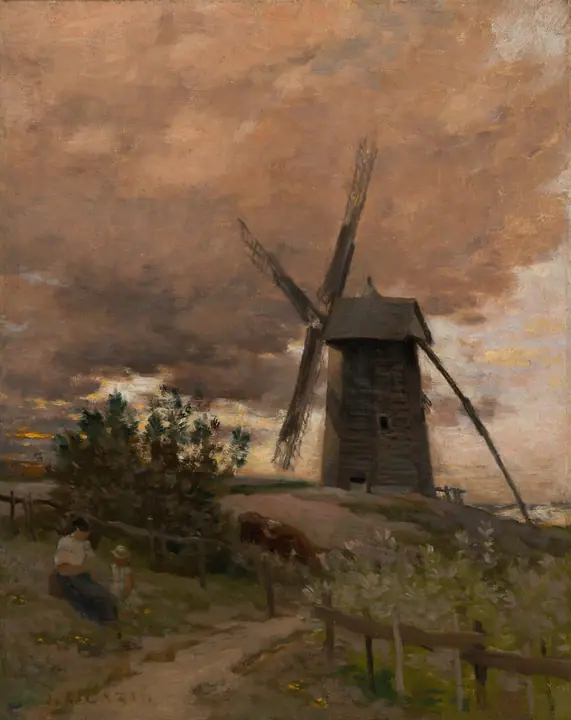 El molino, Jean-Charles Cazin