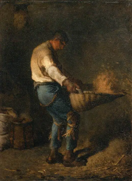 El aventador, Jean-François Millet