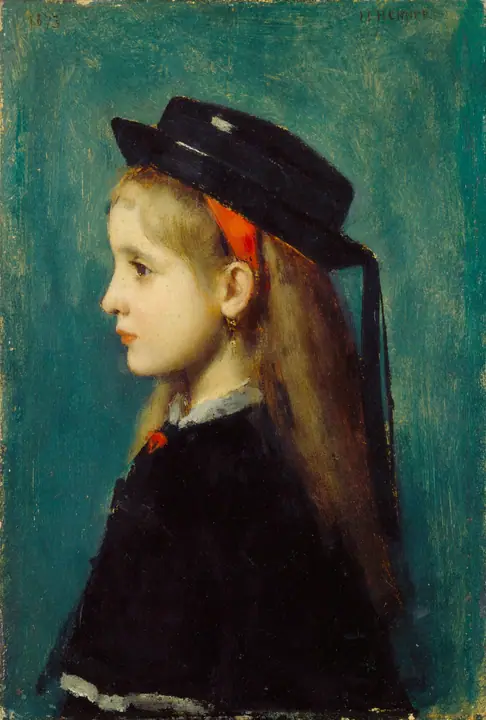 Joven alsaciana, Jean-Jacques Henner