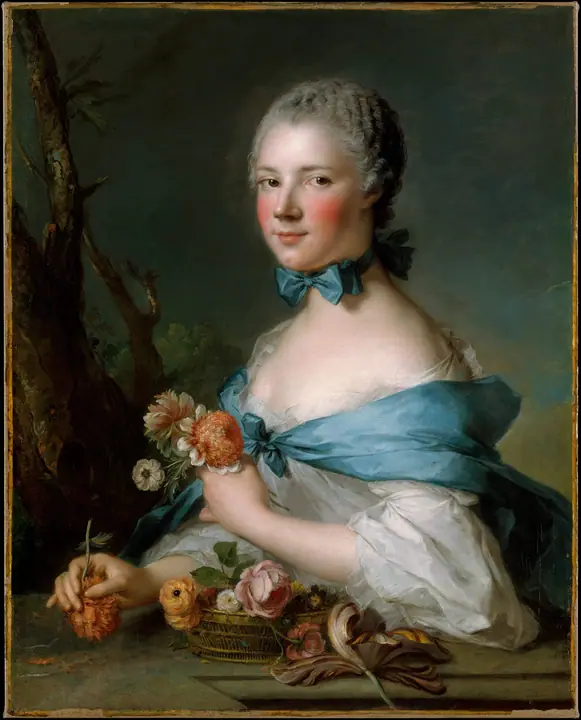 Retrato de una mujer, Jean-Marc Nattier