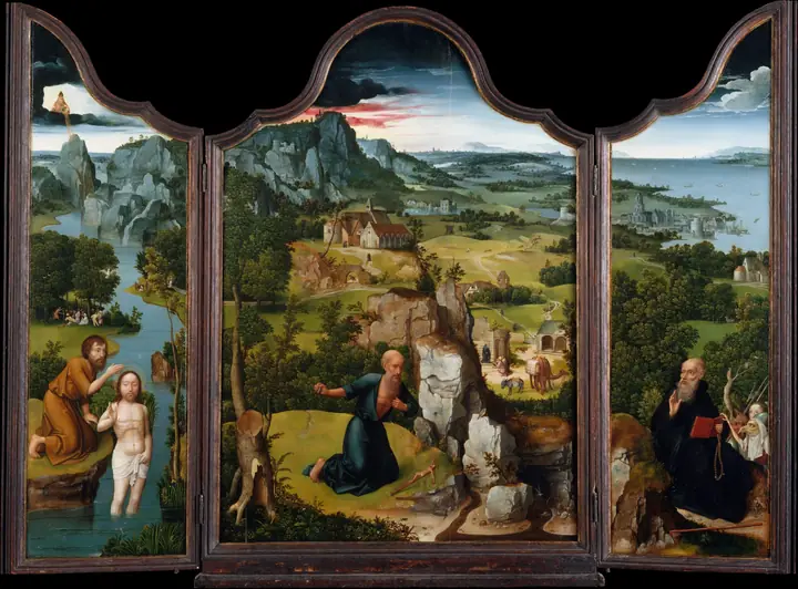 La penitencia de San Jerónimo, Joachim Patinir