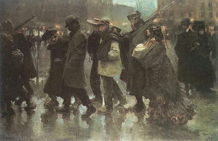 Cuerda de presos, Joaquín Sorolla