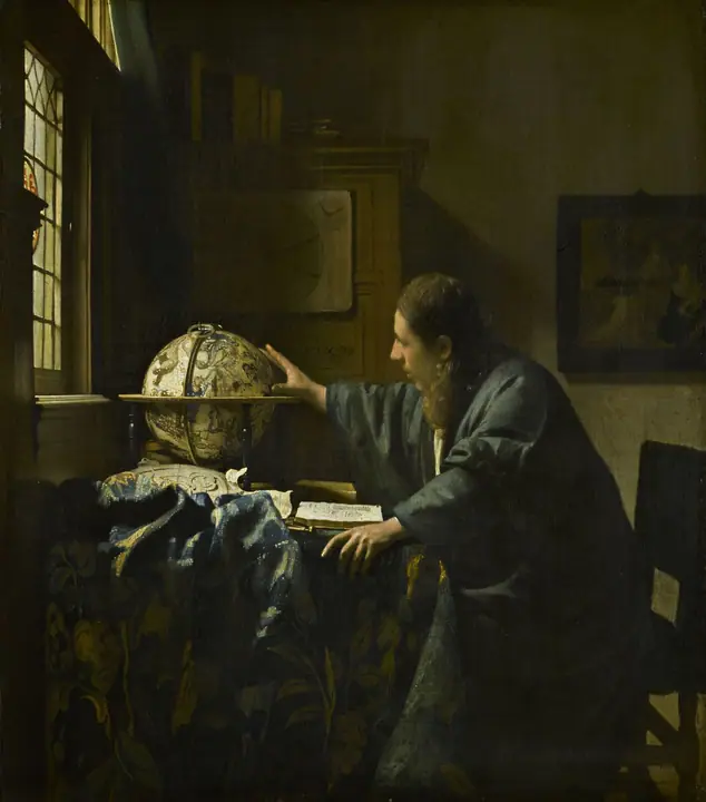 El astrónomo, Johannes Vermeer