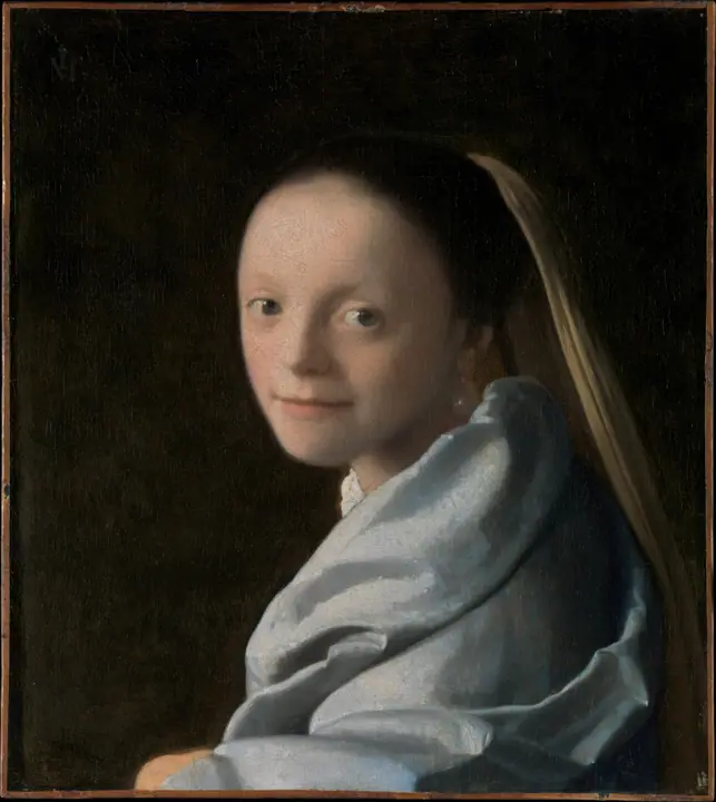 Estudio de una joven, Johannes Vermeer