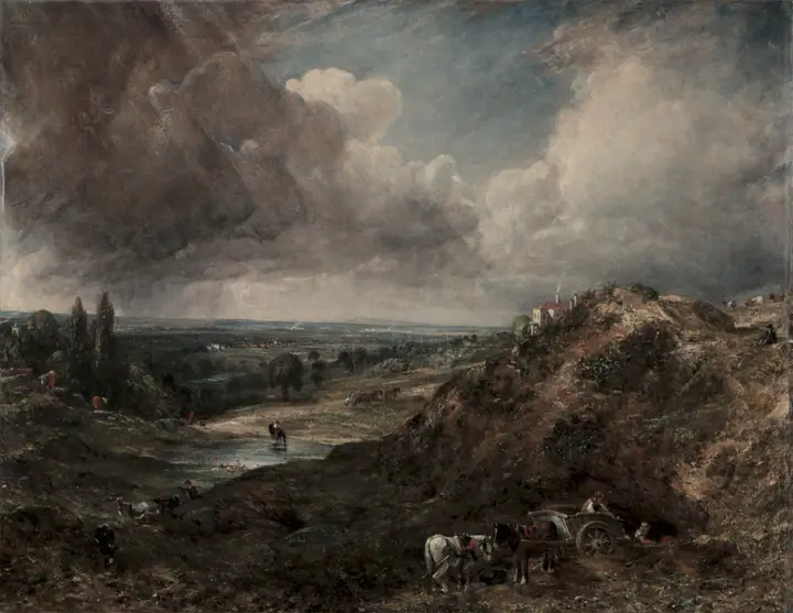 Branch Hill Pond, Hampstead, John Constable
