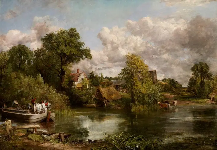 El caballo blanco, John Constable