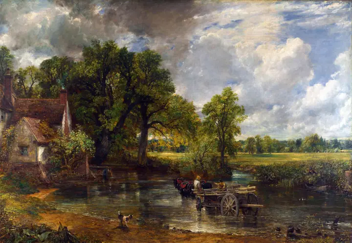 El carro de heno, John Constable