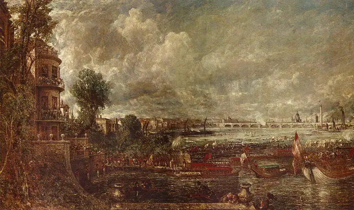 Inauguración del puente de Waterloo, John Constable