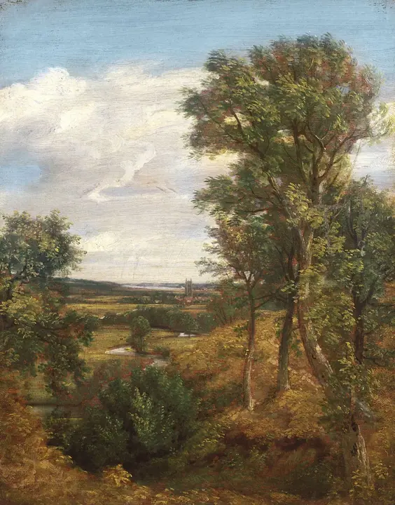 Valle de Dedham (Estudio), John Constable