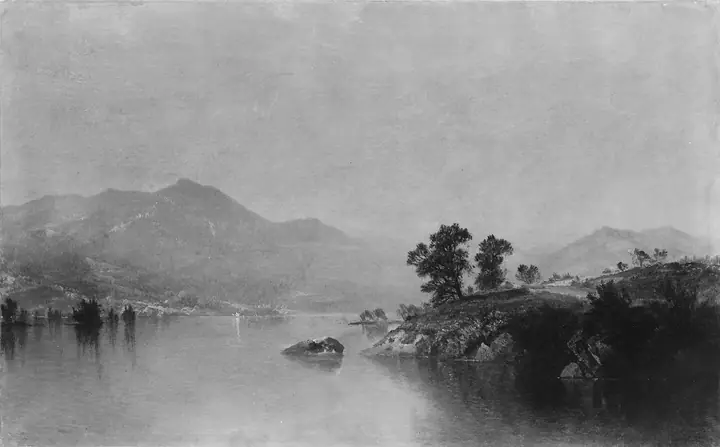 Lago George, Nueva York, John Frederick Kensett