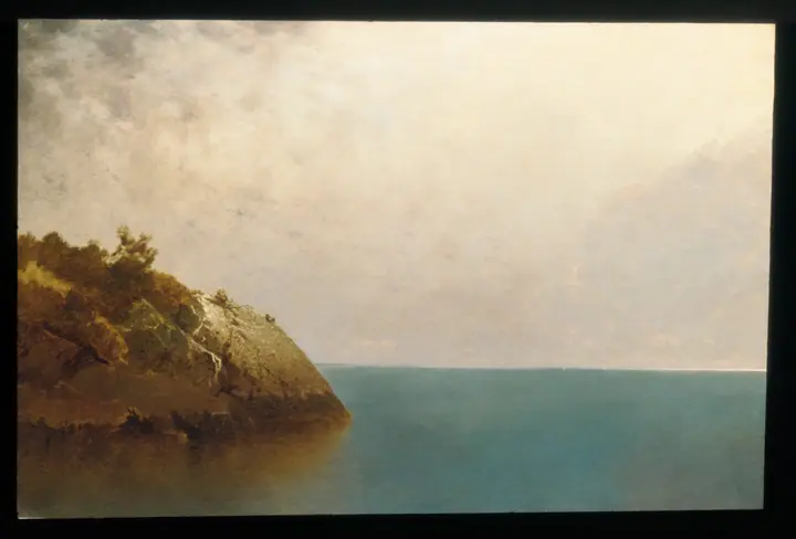 Un cielo brumoso, John Frederick Kensett