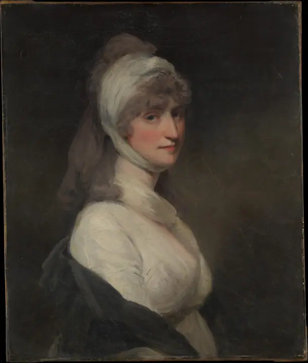 La señora Thomas Pechell (Charlotte Clavering, fallecida en 1841), John Hoppner