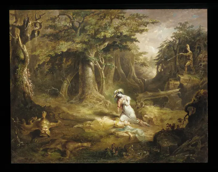 El rescate de Leatherstocking, John Quidor