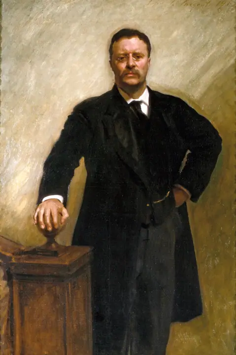 Retrato de Theodore Roosevelt, John Singer Sargent