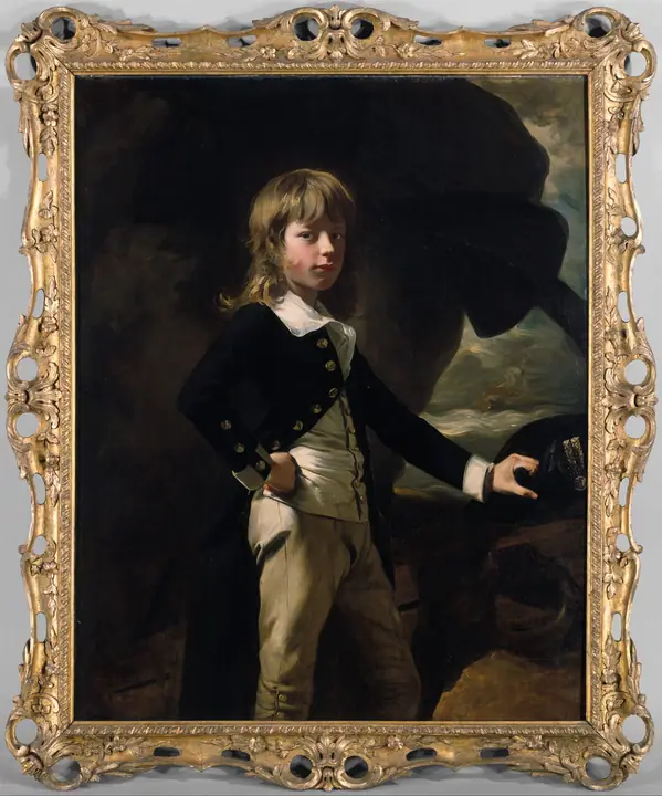 El guardiamarina Augustus Brine, John Singleton Copley