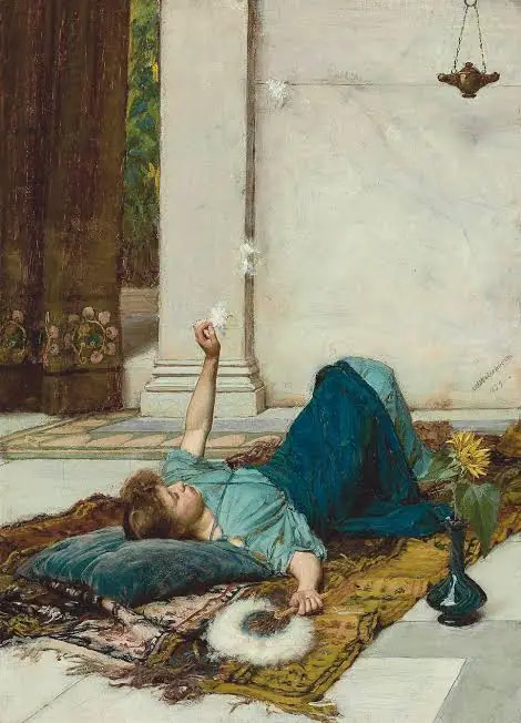 Dulce nada, John William Waterhouse