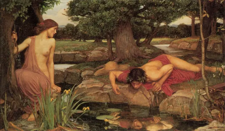 Eco y Narciso, John William Waterhouse