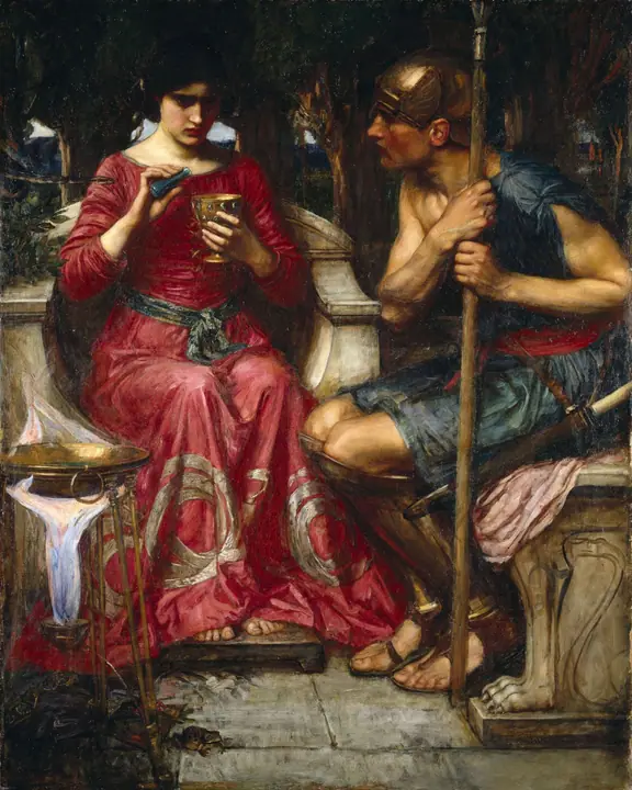 Jasón y Medea, John William Waterhouse