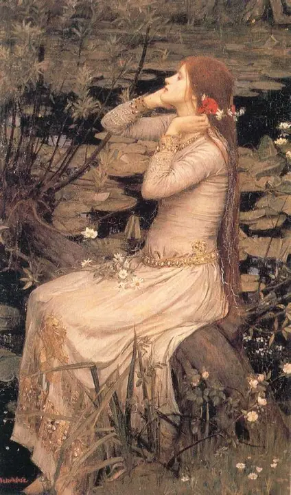 Ofelia, John William Waterhouse