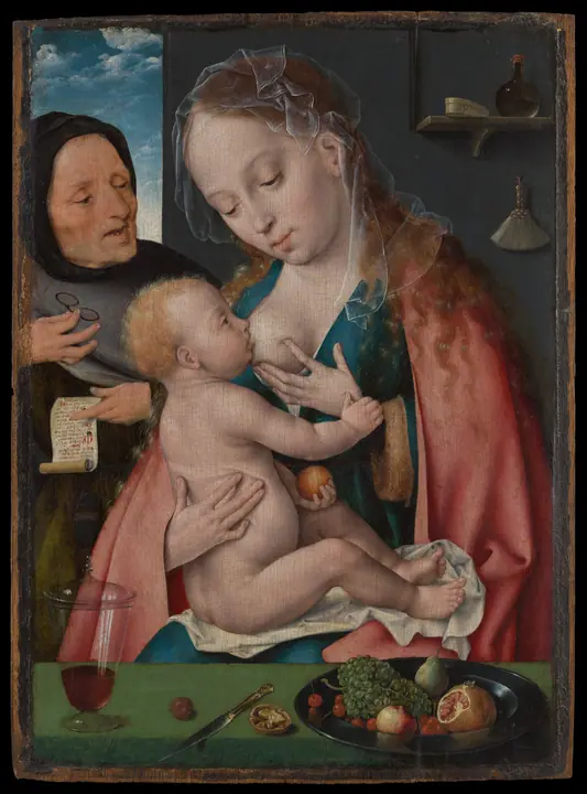 La Sagrada Familia, Joos van Cleve
