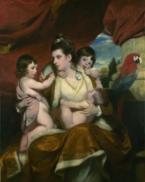Lady Cockburn y sus tres hijos, Joshua Reynolds
