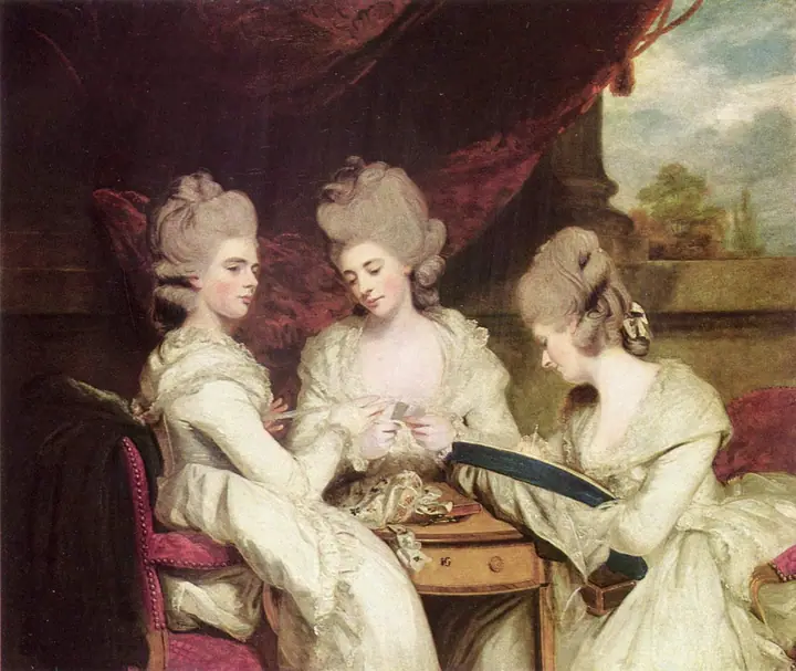 Las hermanas Waldegrave, Joshua Reynolds