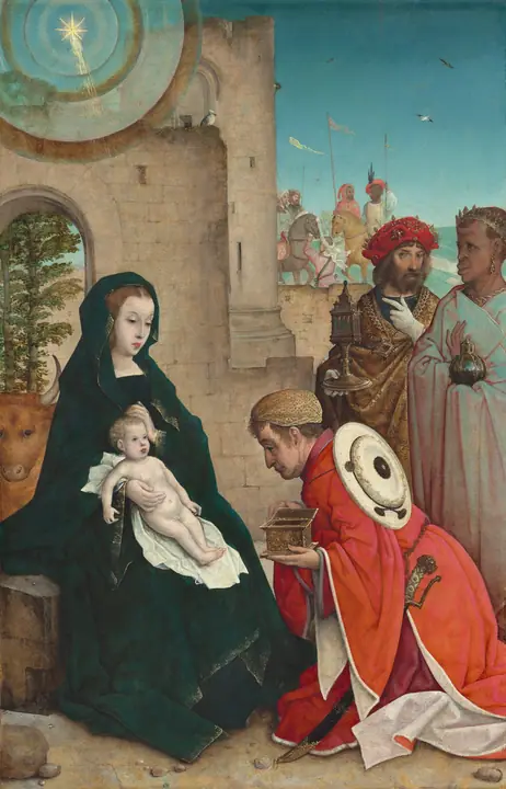 La Adoración de los Magos, Juan de Flandes