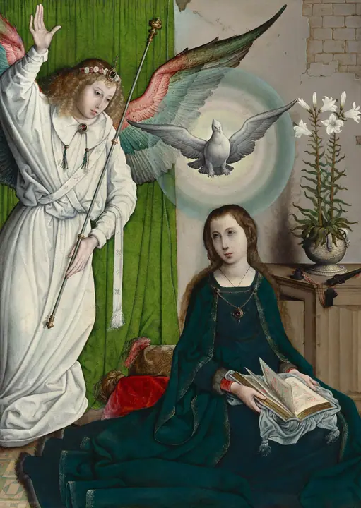 La Anunciación, Juan de Flandes