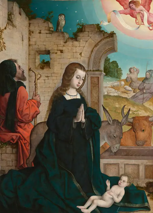 La Natividad, Juan de Flandes