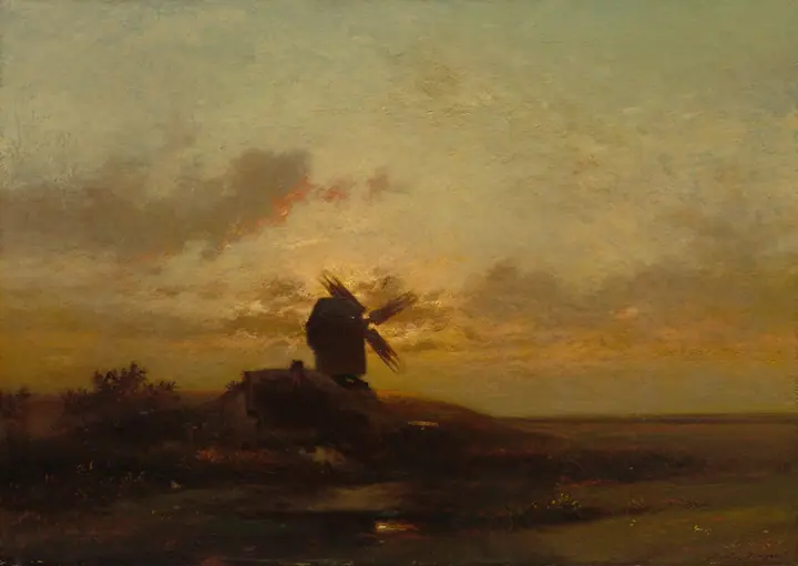 El molino de viento, Jules Dupré