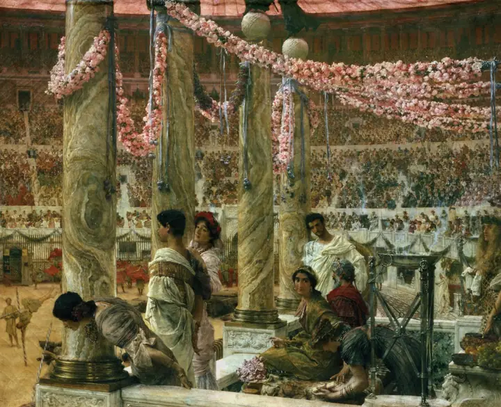 Caracalla y Geta, Lawrence Alma-Tadema