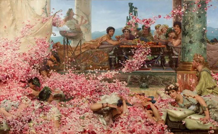 Las rosas de Heliogábalo, Lawrence Alma-Tadema