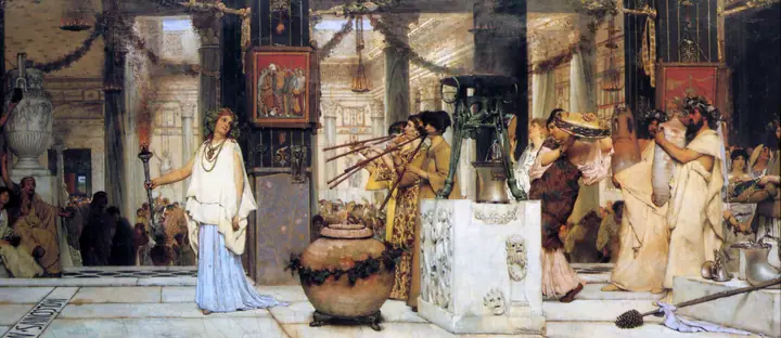 Un festival de la vendimia, Lawrence Alma-Tadema