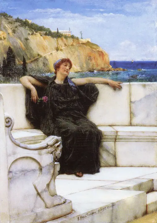 Un lugar de descanso, Lawrence Alma-Tadema