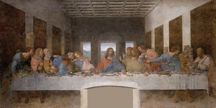 La última cena, Leonardo da Vinci