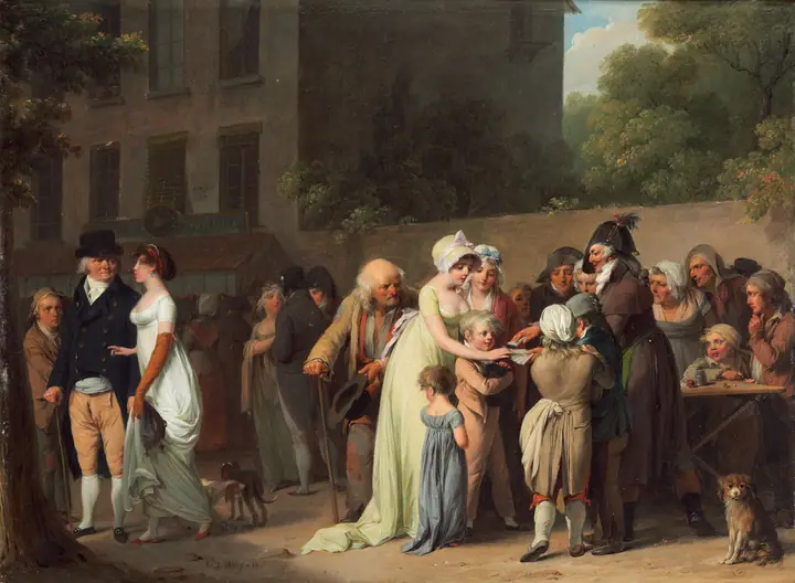 El fullero del bulevar, Louis-Léopold Boilly
