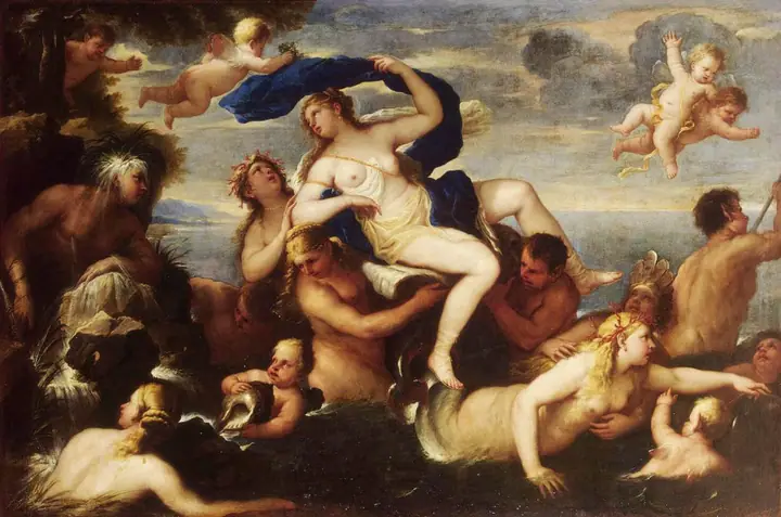 Triunfo de Galatea, Luca Giordano