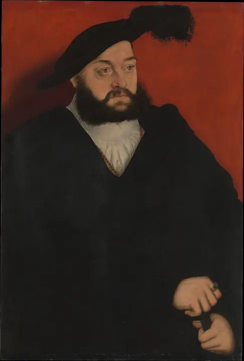 Johann (1498–1537), duque de Sajonia, Lucas Cranach el Viejo