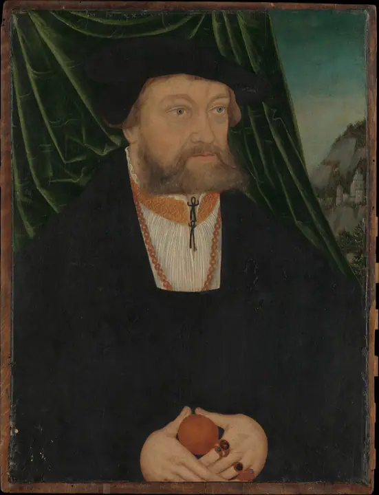 Retrato de un hombre, Lucas Cranach el Viejo