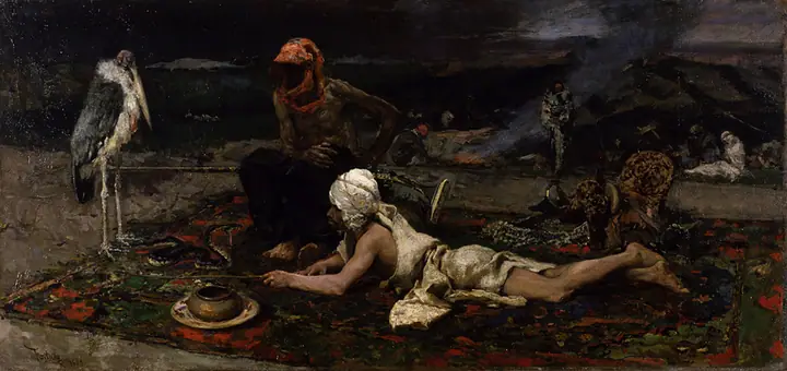El encantador de serpientes, Marià Fortuny
