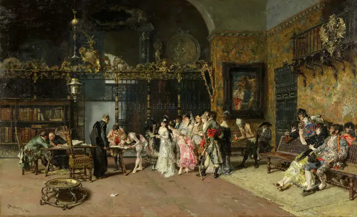 La vicaría, Marià Fortuny
