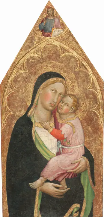 Virgen con el Niño bendiciendo [panel central], Martino di Bartolomeo