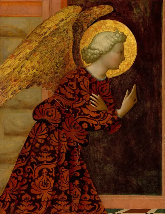 El arcángel Gabriel, Masolino da Panicale