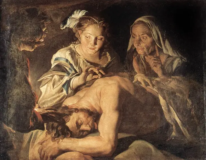 Sansón y Dalila, Matthias Stom